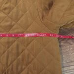 st. john's bay Rust Brown Quilted Barn Coat/Chore Jacket with Snap Buttons Photo 6