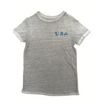 Cold Rush USA Heart Flag Graphic Sheer Lightweight T Photo 5