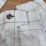 Anthropologie Maeve The Colette Linen Blend Crop Wide-Leg Pants NWT size 27 Photo 7