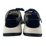 MM6 Maison Margiela Womens Black Suede Leather Low Top Trainers Sneakers Shoes 6 Photo 2