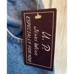 Ulla Popken Women’s Size 12 Relaxed Fit High Waist Mom Jeans NWT. Blue Photo 1