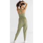 IMBODHI Bodhi Jumper Harem Romper XS Olive Green Sustainable Micromodal Yoga Photo 1