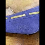 UGG ‎ DAKOTA SUEDE/ SHEEPWOOL MOCCASIN SLIPPERS, WOMEN US 4 Blue Photo 5