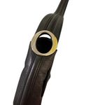 Oroton Sydney Small Leather Clutch in Black Photo 1