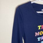 Old Navy  the more the merrier rainbow graphic thermal long sleeve tee size M Photo 4