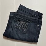 Bebe  Denim Bermuda Jean Shorts 27 Vintage 2000s 90s Photo 9
