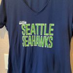 NFL Seattle Seahawks Women’s T Shirt Size XL v neck Photo 2