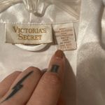 Victoria's Secret Victoria’s Secret Vintage Gold Label off white robe OSFA lace inserts Photo 3