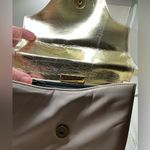 Sleek Off White Vintage Charles Jourdan Leather Crossbody Handbag Made In France Photo 3