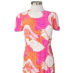 RHODE Lulani Midi Dress Size 2 Pink Photo 3