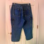 SheIn  Women’s High-rise Cargo Blue Jeans {PLUS SIZE} Photo 1