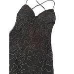 Windsor Starlit Nights Lace Sequin Lace Up Mini Black Homecoming Formal Dress XS NEW Photo 6