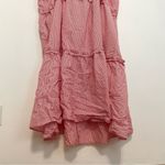 NEW NWT LISA MARIE FERNANDEZ TARGET Plus Size Seersucker Tie Strap Dress Striped Red Photo 13