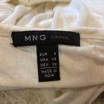 Mango MNG Casual by - “Brenda” Cream Sleeveless Embroidered & Lace Dress- Size XS Photo 3