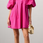 Peter Som collective pink puff sleeved dress size 12 Photo 0
