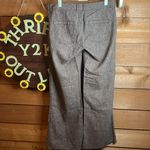 EXPRESS Vintage Y2K  Barrel Wide Leg Linen Cotton Pocket Low Rise Pant Trouser Photo 1