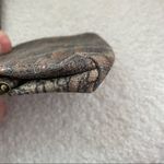 Roberto Cavalli Animal Print Coin Purse Clamshell Opening Kiss Lock Closure Photo 8