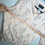 SAGE HARBOR Womens Cardigan Sweater VTG Pink Floral Button Long Sleeve Large Photo 4