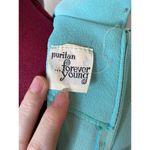 Dress 1960s maxi flower power blue yellow green Size 12 Photo 6