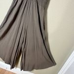 Ooh La Luxe Boutique Wide Leg Cropped Romper Jumpsuit Size Medium Photo 3