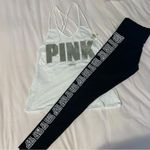 Victoria's Secret PINK Victoria’s Secret Bling Tank Top and leggings set Photo 5