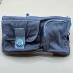 Kipling A Very Rare Sparkling Gray Silver Fanny Pack Hip Waist Bag Photo 0