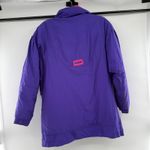 Vintage 80s Purple Ski Jacket Winter Club Cyclone Retro Insulated Coat Large Photo 8