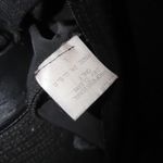 Chetta B Black Velvet Blouse Jacket Top NYC Real Mink Fur Cuff Crossover Photo 9