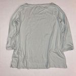 Pure Jill Womens XS Boat Neck Light Mint Green 3/4 Sleeve Top Photo 8