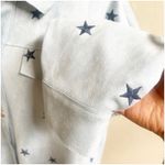 Dance & Marvel  Suede Star Jacket Size Large NWT Blue Collared Western Rodeo Photo 13