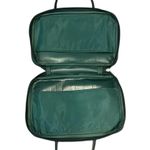 VTG Green Floral Tapestry Bible Book Zippered Carrying Tote Case Handles Pockets Photo 6