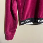Calvin Klein  Performance Velour cropped hoodie XS Photo 6