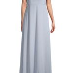 Adrianna Papell Matte Crepe Cowlneck Gown Size 14 Photo 0