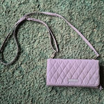 Vera Bradley Gray Crossbody Wallet Photo 0