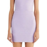 Rumer the Label Lilac Ribbed Penelope Mini XS Lavender Dress Purple Photo 0