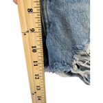 Topshop Size 6 Ashley Cut Off Denim Distressed Jean Shorts Photo 6