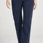 Betabrand  Signature‎ Blue Denim Straight Leg Jeans Small Photo 0