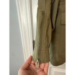 Free People  OOFWEAR Oversized Khaki Cotton Rain Duster Jacket Size 12 NWT Photo 8