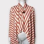 Bobeau  Waterfall Striped Cardigan Women’s Size Small Photo 0