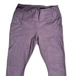Active Life Women's |  | Purple Camouflage Stretchy Phone Pockets Leggings - L Photo 1