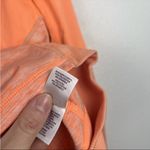 Zella  Womens 1/4 Zip Athletic Pullover‎ Orange Sz S Photo 4