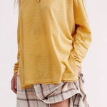 Free People NWT We The Free On My Mind Oversized Long Sleeve Tee Shirt Photo 0