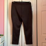 Loft Faux suede brown leggings Photo 2