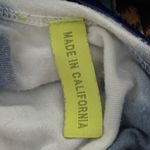 Natural Tie Dye COTTON Maxi Dress Blue/White Women's sz M Boho Style Made in CA Size M Photo 2