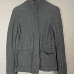 James Perse Standard James Perse Jacket Sweatshirt Material Gray Women Size 1 Small Knit Photo 0