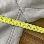 FRANK & EILEEN Belfast Triple Fleece Peacoat Beige Taupe Small Minimalist Career Photo 6