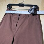 Eileen Fisher Womens Brown Pull On Ankle Pants Size PS Elastic Waist Lounge Pant Photo 3