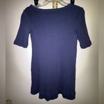 Free People JANE SHIFT MINI DRESS XS BLUE RESORT WEAR SWIM COVER UP VACATION Photo 4