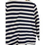 J.Crew Merriweather Blue & White Gold Button Striped Lady Jacket Size Medium Photo 6