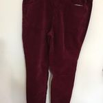 Mossimo Wine velvet skinny jeans! Plus Size 18 Photo 0